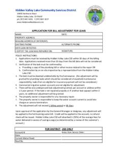 Hidden Valley Lake Community Services DistrictHartmann Road Hidden Valley Lake, CAphfwww.hiddenvalleylakecsd.com