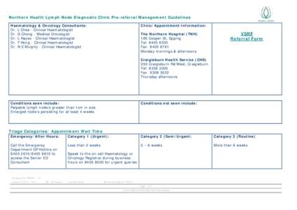 Microsoft Word - Lymph Node Diagnostic Clinic Guidleines - Final - June 201…