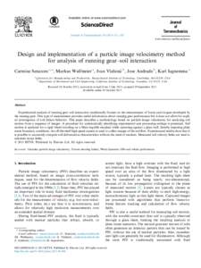 Available online at www.sciencedirect.com  Journal of Terramechanics