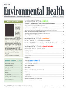 Microbiology / Menu / Written communication / Agency for Toxic Substances and Disease Registry / Escherichia coli / Salmonella / Drinking water / Clinical pathology / Medicine / Enterobacteria / Gram-negative bacteria / Biology