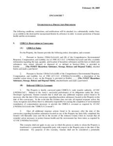 Attachment 7 - Environmental Protection Provisions