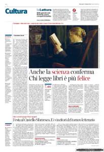 44  Mercoledì 21 Ottobre 2015 Corriere della Sera #