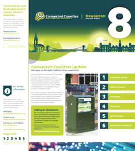Hertfordshire and Buckinghamshire County Council websites  Newsletter