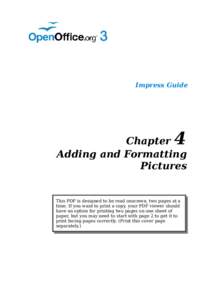 Impress Guide  4 Chapter Adding and Formatting