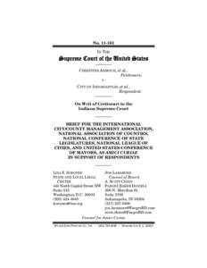 Water supply and sanitation in the United States / Indiana / Amicus curiae / New York state public-benefit corporations / Infrastructure / United States / Geography of Indiana / Clean Water State Revolving Fund / Federal assistance in the United States