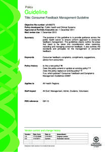 Law / Consumer complaint / Consumer theory / Customer experience management / Complaint / Economics / Consumer protection / Scottish Public Services Ombudsman / Legal documents / Legal terms / Marketing