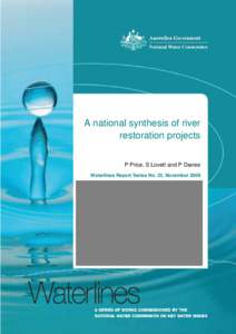 Waterlines No 23 - National synthesis of river restoration projects
