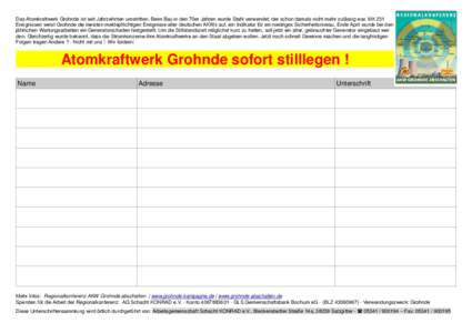 Das Atomkraftwerk Grohnde ist seit Jahrzehnten umstritten. Beim Bau in den 70er Jahren wurde Stahl verwendet, der schon damals nicht mehr zulässig war. Mit 231 Ereignissen weist Grohnde die meisten meldepflichtigen Erei