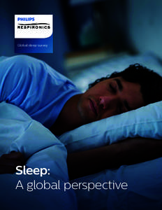 Global sleep survey  Sleep: A global perspective  Introduction and methodology