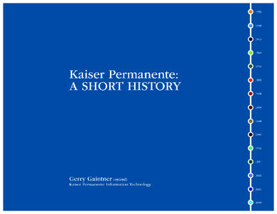 Microsoft Word - Gaintner KP Short History Turnover Copy