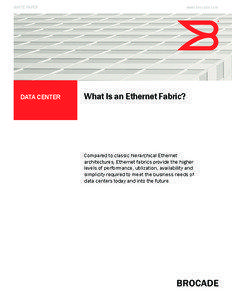 www.brocade.com  WHITE PAPER