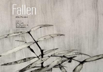 Fallen John Pusateri essays by: John Early Dan Blanchon &