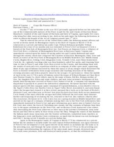 Southern Campaign American Revolution Pension Statements & Rosters Pension Application of Moses Husstead S9600 Transcribed and annotated by C. Leon Harris State of Virginia } (Copy) [By Pension Office] Harrison County } 