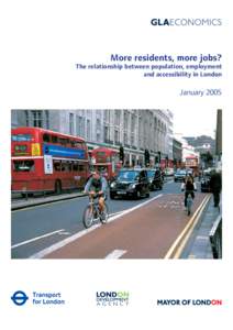 Greater London Authority / Employment / Plot / London / Regression analysis / Economics / Statistics / Econometrics