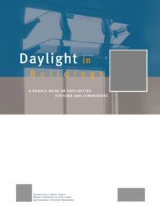 Daylight  in B u i l d i n g s  a source book on daylighting