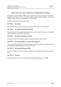 Public Environmental Report Blackmore River (East) Aquaculture Development for Phelps/Panizza Holdings March 2001 Page S - i