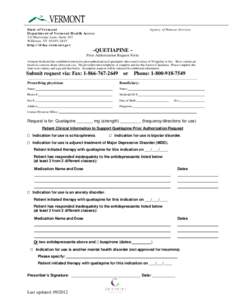 State of Vermont Department of Vermont Health Access 312 Hurricane Lane, Suite 201 Williston, VT[removed]http://dvha.vermont.gov