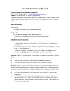 Microsoft Word - Star_Trek_Expeditions_Rules_Clarifications_11_29_2011