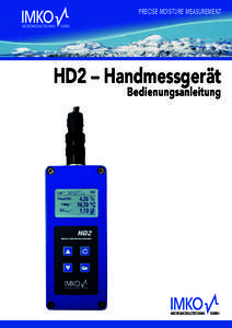 Bedienungsanleitung - HD2_druck