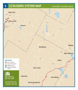 ry  5 CCTA/GMTA SYSTEM MAP Morrisville / Lamoille County 16