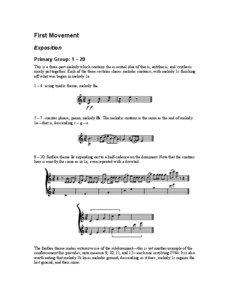 Sonata form / Exposition / Secondary development / Subdominant / Predominant chord / String Quartet No. 2 / Piano Sonata No. 11 / Music / Sonatas / Musical form