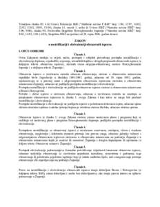Temeljem članka III. 4.b) Ustava Federacije BiH (