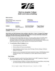 Microsoft Word - WLAC Math and Science Building FS[removed]rev01.doc