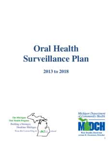 Microsoft Word - Michigan Oral Health Surveillance Plan[removed]doc