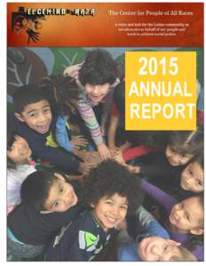 The Center for People of All RacesANNUAL REPORT