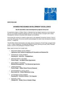 Microsoft Word - NR - Awards for Excellence[removed]final