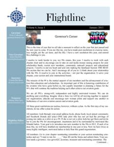 Flightline Volume 6, Issue 1 January[removed]Governor