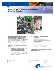 Waterloo WWTP Effluent Rehabilitation