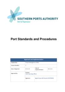 SPA PoE Port Standards and Procedures