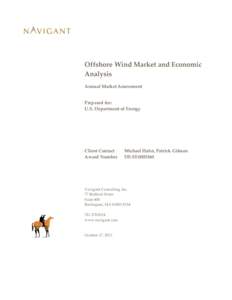Offshore Wind Market and Economic Analysis Report 2013