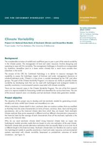 Environment / Hydrological modelling / Stochastic / Climate / Scientific modelling / Economic model / Runoff model / Geographic information system / Evapotranspiration / Hydrology / Earth / Water