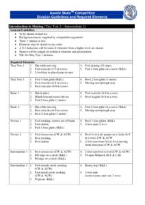 Microsoft Word - Aussie SKate Competition Divisons & Requrirements.doc