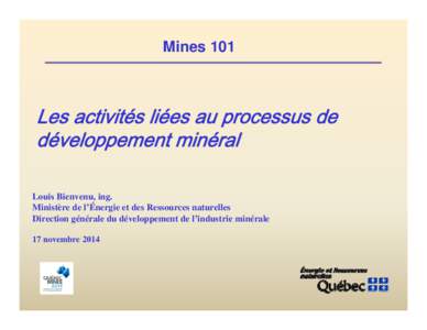 Microsoft PowerPoint - Processus de développement minéral_15nov2014.ppt