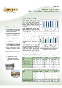 Circular No 3  Looking at the future Future vulnerability to drought in Syros island  Climate change and droughts