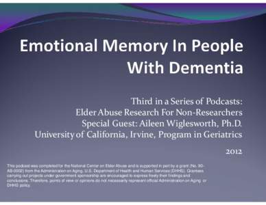 Microsoft PowerPoint - wiglesworth research podcast emotional memory.pptx