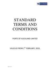 El Poal / Geography of New Zealand / Port operating companies / Ports of Auckland / Transport in Auckland