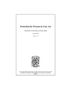 protection for persons in care.fm