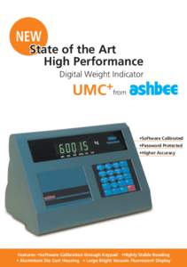 NEW  State of the Art High Performance  Digital Weight Indicator