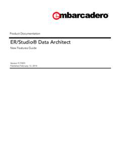 ER/Studio® Data Architect New Features Guide