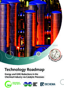 2050  Energy and GHG Reductions in the Chemical Industry via Catalytic Processes  tiv