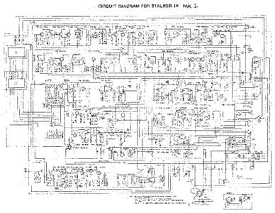 CMCUIT DIAGRAIVI FOR STALKER  IX Mk J.- 