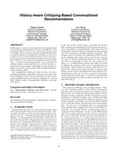 Computing / Software / Computer programming / Recommender system / Digital marketing / Session / Qt / Personalization