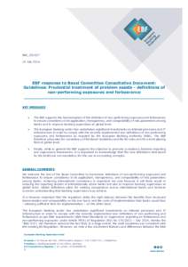 EBF_021627 - EBF preliminary draft response on the Basel consultation on non-performing loans and forbearance.docx