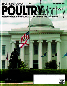 The Alabama  JULY 2004 • VOL. 4 NO. 7 POULTRYMonthly THE OFFICIAL PUBLICATION OF THE ALABAMA POULTRY & EGG ASSOCIATION