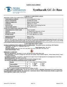 MATERIAL SAFETY DATA SHEET