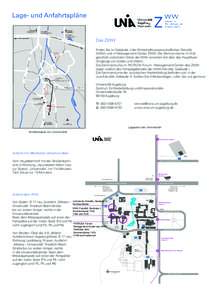 Lage- und Anfahrtspläne Richtung Donauwörth Richtung Flughafen